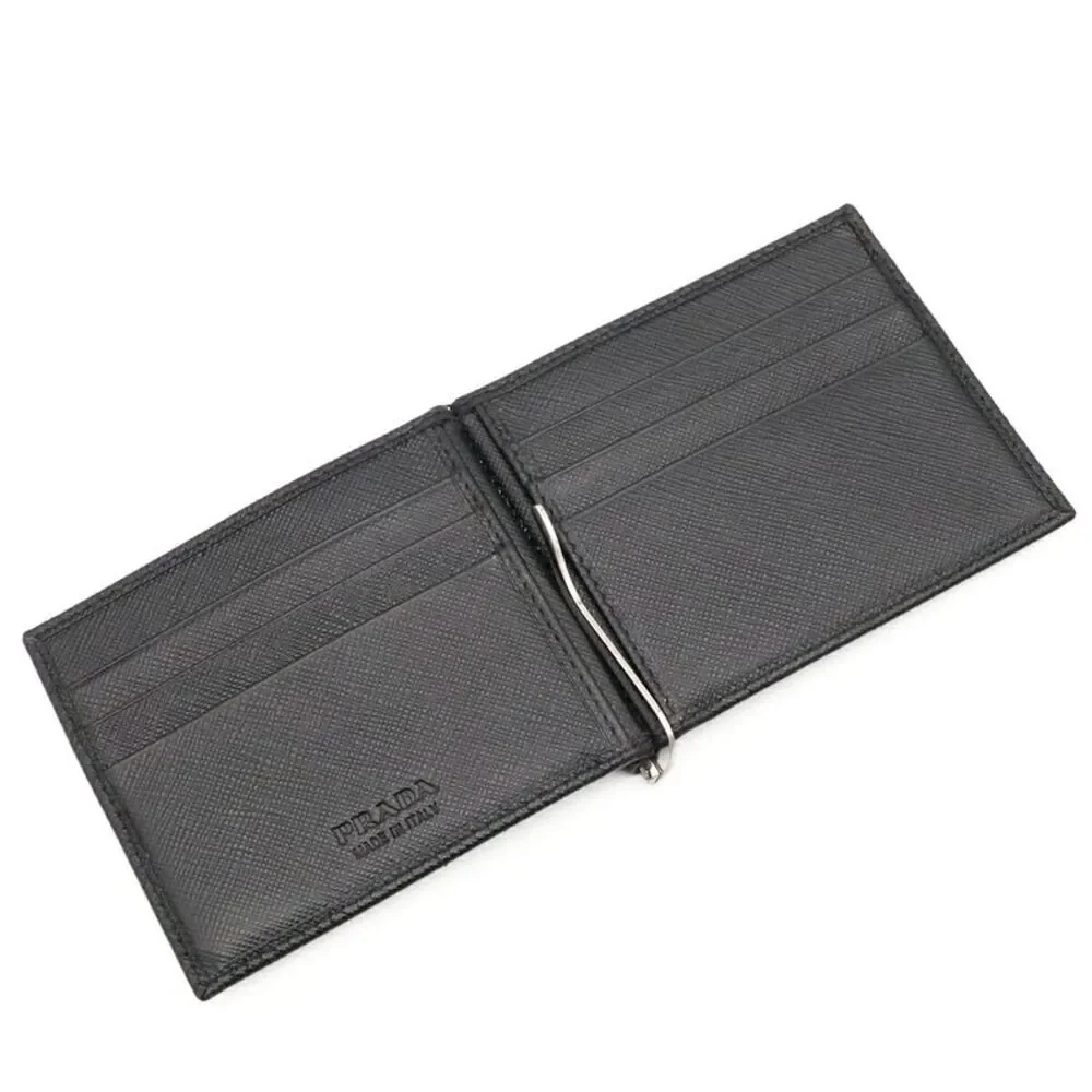 Prada Money Clip Billfold Wallet
